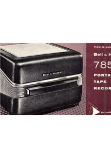 Bell and Howell 785 manual. Camera Instructions.